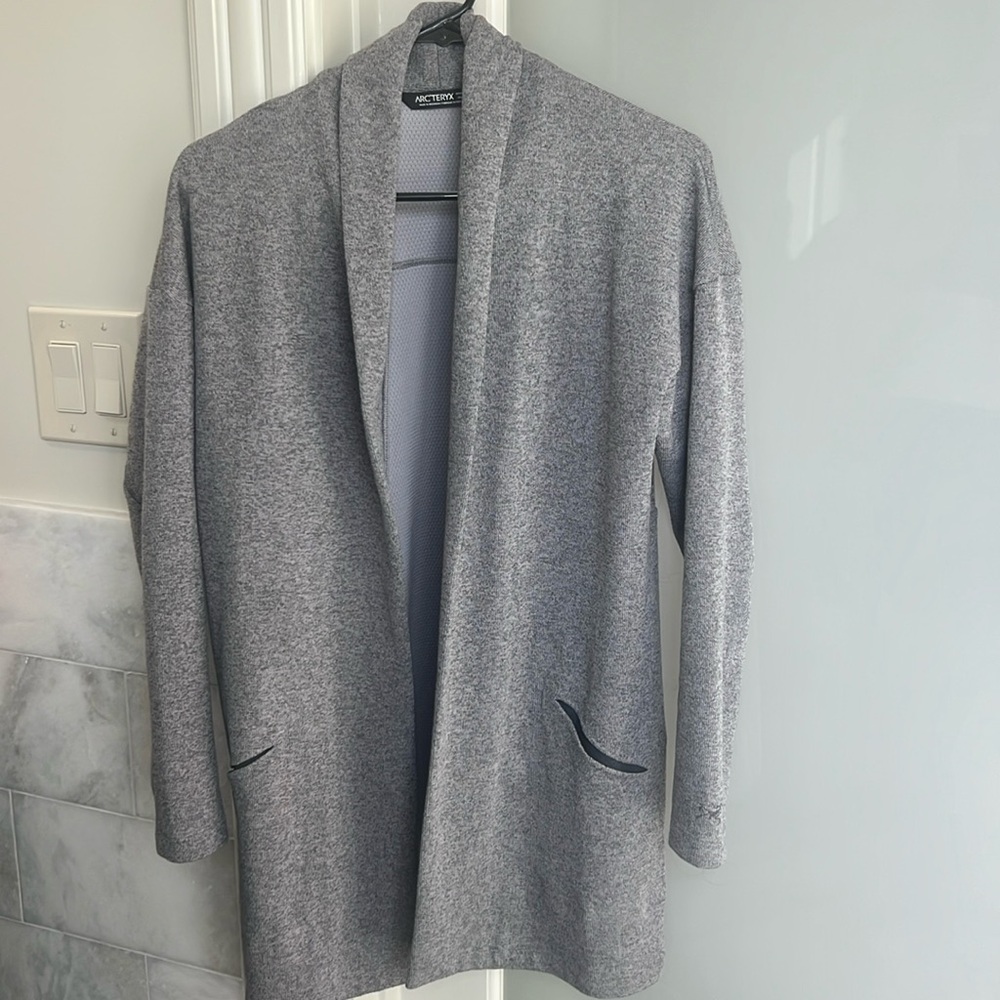 ARC’TERYX open cardigan grey size XS